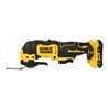 DEWALT 12 Volt / 2 Ah oszillierendes Akku-Multi-Tool DCS353D2-QW