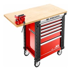 Facom Holzplatte 28mm M5 fuer JET-Wagen JET.WA14M5