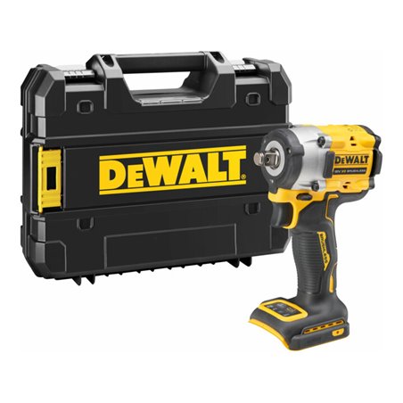 DEWALT 18V XR Akku-Schlagschrauber, 1/2' (bürstenlos), max. 406 Nm - Basisversion DCF921NT-XJ