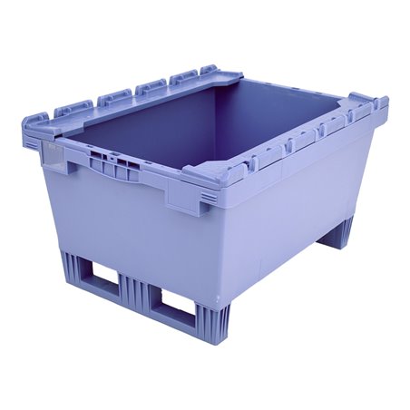 Bito Mehrwegbehälter Doppelboden Stapelleisten blau