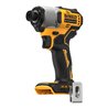 DEWALT 18V XR Akku-Schlagschrauber, 1/4' (bürstenlos), max. 192 Nm - Basisversion DCF840NT-XJ