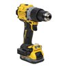 DEWALT 18V XR Akku-Schlagbohrschrauber (bürstenlos) inkl. 2x Powerstack Akku (18 Volt / 1,7 Ah) mit Pouch-Akku Technologie DCD80