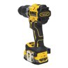 DEWALT 18V XR Akku-Schlagbohrschrauber (bürstenlos) inkl. 2x Powerstack Akku (18 Volt / 1,7 Ah) mit Pouch-Akku Technologie DCD80