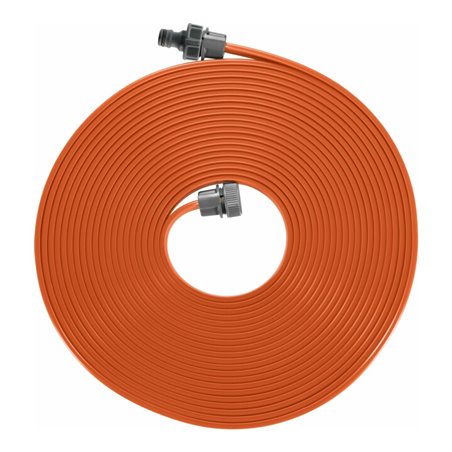 GARDENA Schlauch-Regner, orange, komplett mit Armaturen, Länge 15 m