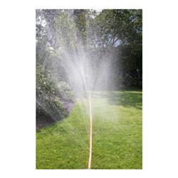 GARDENA Schlauch-Regner, orange, komplett mit Armaturen, Länge 15 m