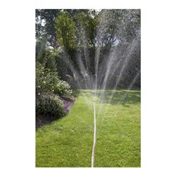 GARDENA Schlauch-Regner, orange, komplett mit Armaturen, Länge 15 m