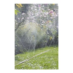 GARDENA Schlauch-Regner, braun, Länge 15 m