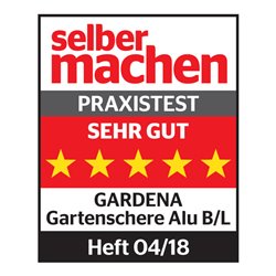 GARDENA Alu-Gartenschere B/L