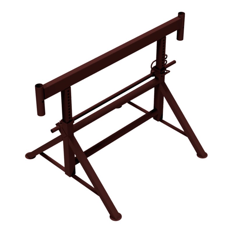 Schake Kurbel-Gerüstbock K1200, Breite: 1,20 m Höhe: 0,65 m - 1,10 m, lackiert