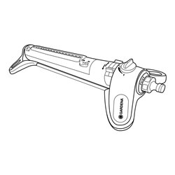 GARDENA Viereckregner AquaZoom M