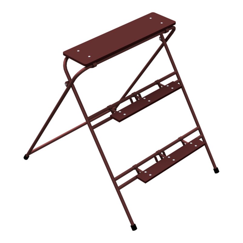 Schake Arbeitstritt, lackiert, 3 Stufen, Breite: 1,00 m Höhe: 1,20 m