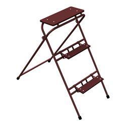 Schake Arbeitstritt, lackiert, 3 Stufen, Breite: 0,60 m Höhe: 1,20 m