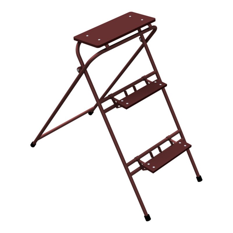 Schake Arbeitstritt, lackiert, 3 Stufen, Breite: 0,60 m Höhe: 1,20 m