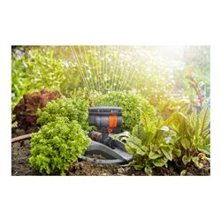 GARDENA Viereckregner AquaZoom compact