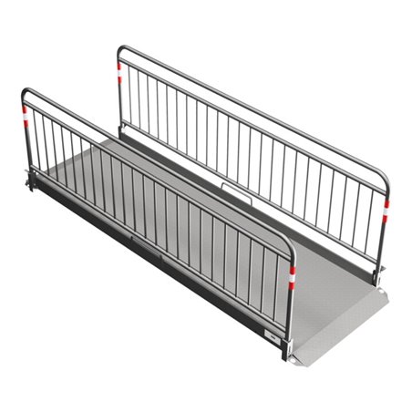 Schake Grabenbrücke „Secure” aus Aluminium, Breite: 1,00 m, Länge: 3,20 m