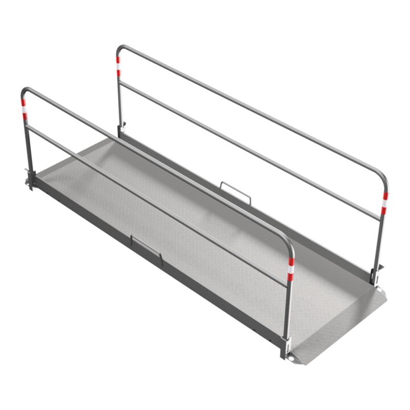 Schake Grabenbrücke aus Aluminium, Breite: 1,00 m, Länge: 3,20 m