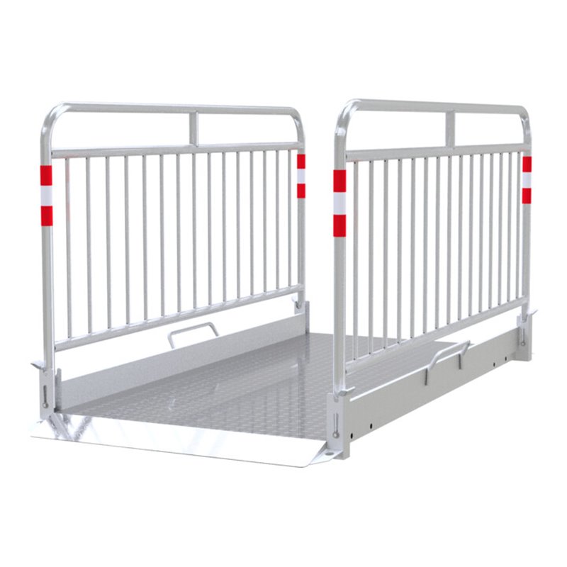 Schake Grabenbrücke „Secure” aus Aluminium, Breite: 1,00 m, Länge: 2,20 m