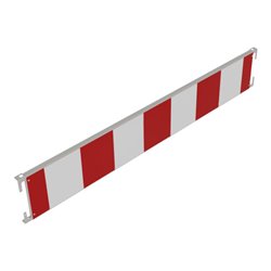 Schake Absperrschranke nach TL, Länge: 1,60 m, Höhe: 250 mm