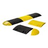Schake Bodenschwelle aus Recycling, Mittelstück, gelb, Höhe: 60 mm