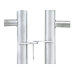 Schake Mobilzaun „Light”, mit Haken und Ösen