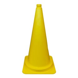 Schake Leitkegel tagesleuchtend, gelb, Höhe: 750 mm