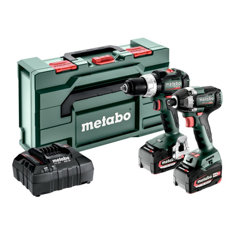 Metabo Akku Combo Set 2.8.8 18V SB 18 LT BL + SSD 18 LT 200 BL metaBOX 145 L
