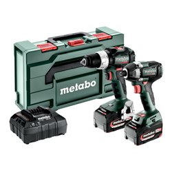 Metabo Akku Combo Set 2.8.4 18V BS 18 LT BL + SSD 18 LT 200 BL metaBOX 145 L