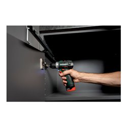 Metabo Akku-Bohrschrauber PowerMaxx BS BL Kunststoffkoffer 12V 2x2Ah Li-Power + LC 40