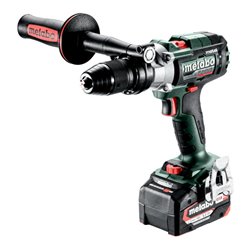 Metabo Akku-3-Gang-Schlagbohrschrauber SB 18 LTX-3 BL I Metal metaBOX 145 L 18V 2x5.2Ah Li-Power + ASC 55