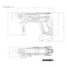 Metabo Akku-Kombihammer KH 18 LTX 24 metaBOX 165 L 18V 2x4Ah Li-Power + ASC 55