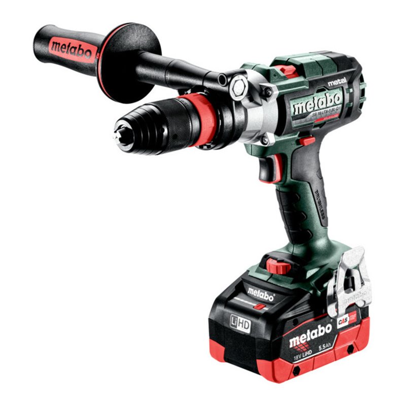 Metabo Akku-3-Gang-Schlagbohrschrauber SB 18 LTX-3 BL Q I Metal metaBOX 145 L 18V 2x5.5Ah LiHD + ASC 145