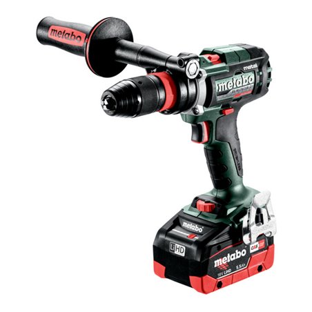 Metabo Akku-3-Gang-Bohrschrauber BS 18 LTX-3 BL Q I Metal metaBOX 145 L 18V 2x5.5Ah LiHD + ASC 145