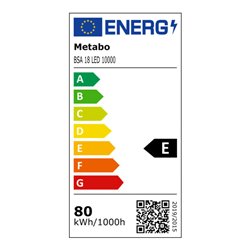 Metabo Akku-Baustrahler BSA 18 LED 10000 Karton