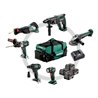 Metabo Akku Combo Set Bauhandwerk 6.1 SB 18 LTX Impuls + KH 18 LTX 24 + W 18 L 9-125 Quick + ASE 18 LTX + SSW 18 LTX 300 BL + UL