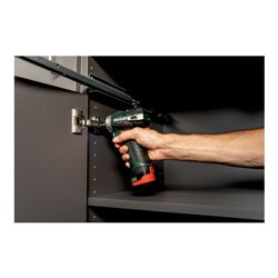 Metabo Akku-Bohrschrauber PowerMaxx BS BL Q Kunststoffkoffer 12V 2x2Ah Li-Power + LC 40