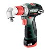 Metabo Akku-Bohrschrauber PowerMaxx BS BL Q Kunststoffkoffer 12V 2x2Ah Li-Power + LC 40