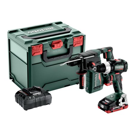 Metabo Akku Combo Set 2.3.6 18 V BS 18 LT BL + KH 18 LTX BL 24 metaBOX 340