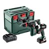 Metabo Akku Combo Set 2.4.8 18 V BS 18 LT BL + KH 18 LTX BL 24 Q metaBOX 340