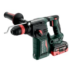 Metabo Akku-Kombihammer KH 18 LTX BL 24 Q mit Metabo-Quick-Wechselfutter metaBOX 165 L 18V 2x5.5Ah LiHD + ASC 145