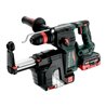 Metabo Akku-Kombihammer KH 18 LTX BL 24 Q Set ISA mit integrierter Staubabsaugung und Metabo-Quick-Wechselfutter  metaBOX 185 XL