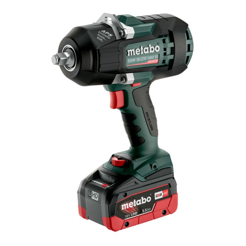 Metabo Akku-Schlagschrauber SSW 18 LTX 1450 BL metaBOX 145 L 18V 2x5.5Ah LiHD + ASC 145