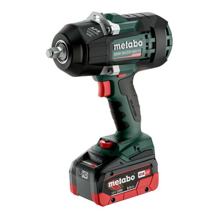 Metabo Akku-Schlagschrauber SSW 18 LTX 1450 BL metaBOX 145 L 18V 2x8Ah LiHD + ASC 145