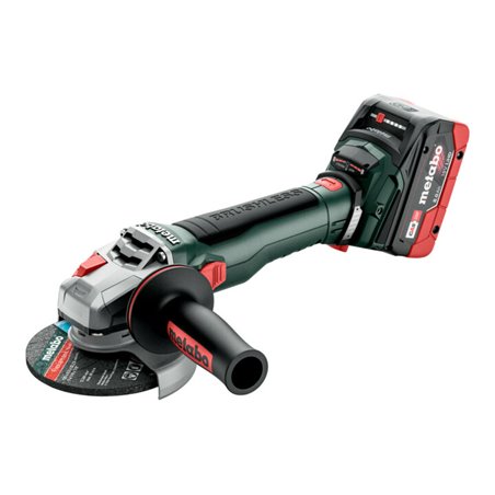 Metabo Akku-Winkelschleifer WB 18 LT BL 11-125 Quick metaBOX 165 L 18V 2x8Ah LiHD + ASC 145