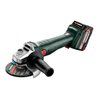 Metabo Akku-Winkelschleifer W 18 L 9-125 metaBOX 165 L 18V 2x4Ah Li-Power + ASC 55