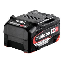 METABO Akkupack Li-Power, Akkukapazität: 5,2Ah