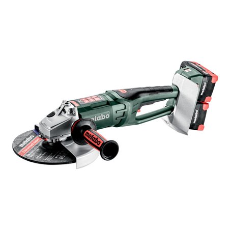Metabo Akku-Winkelschleifer WPB 36-18 LTX BL 24-230 Quick Kunststoffkoffer 18V 4x8Ah LiHD + ASC 145 Duo