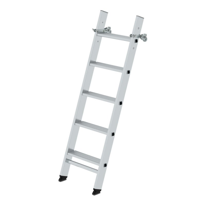 Munk Stufen-Anlegeleiter LKW 5 Stufen, inkl. Magnet-Montagesatz