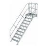 Munk Treppen-Modul Aluminium geriffelt 10 Stufen