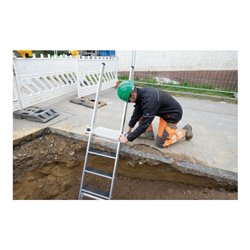 Munk Stufen-Baugrubenleiter-Einsteckteil 4 Stufen
