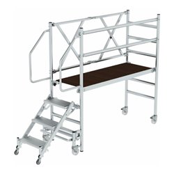 Munk Montageplattform mit Treppenzustieg